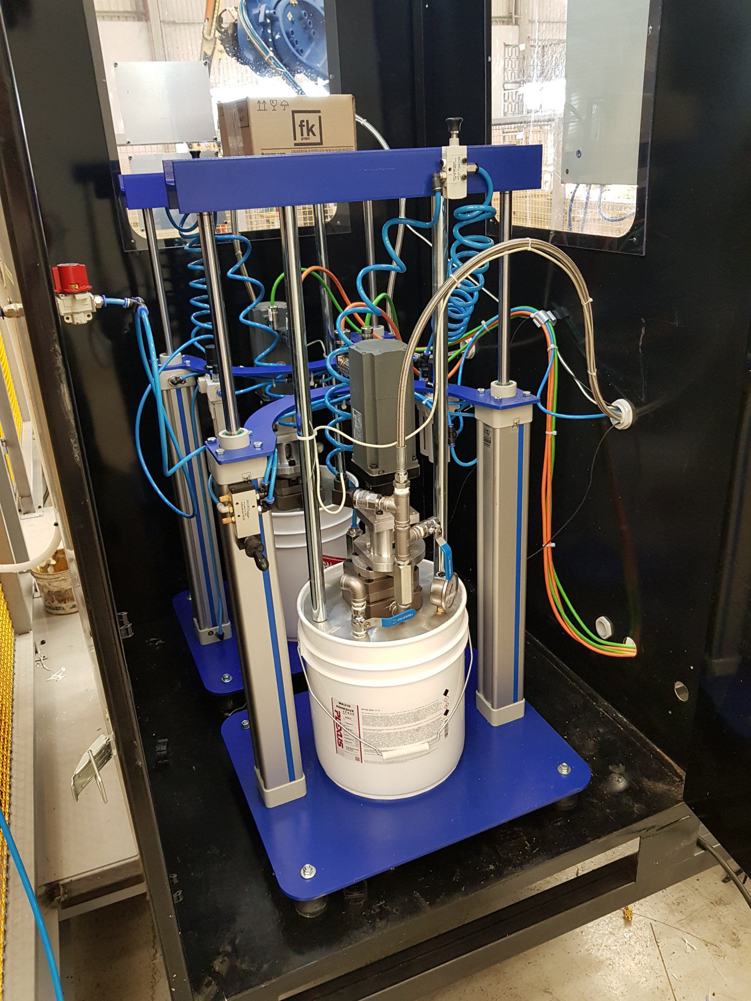 2 componentes acrílico , ABS e Fibra de vidro